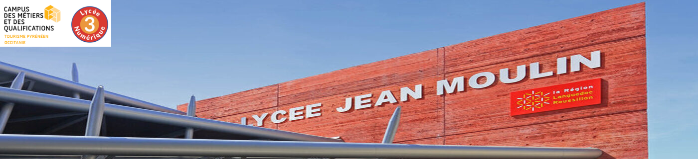 Photographie du Lycée Jean Moulin Pézenas.